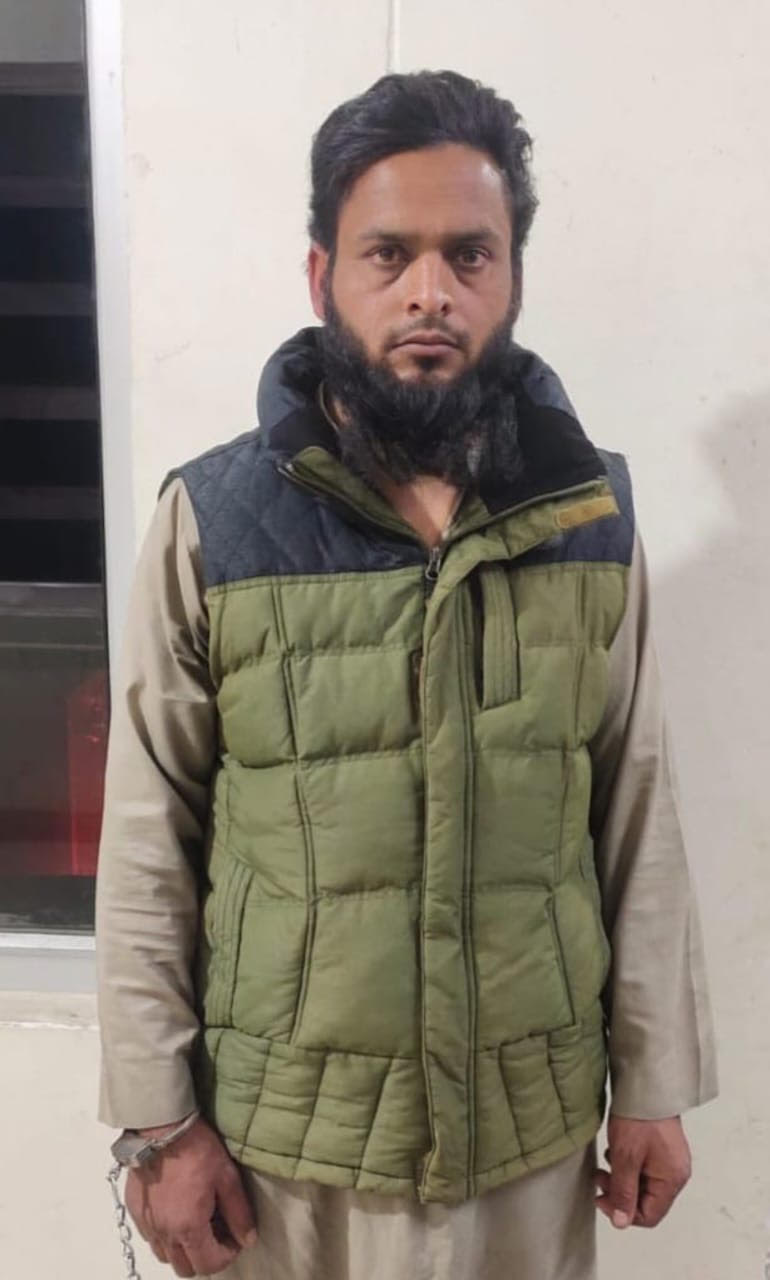Lakhanpur police have arrested a fugitive in a case of attempt to murder.
