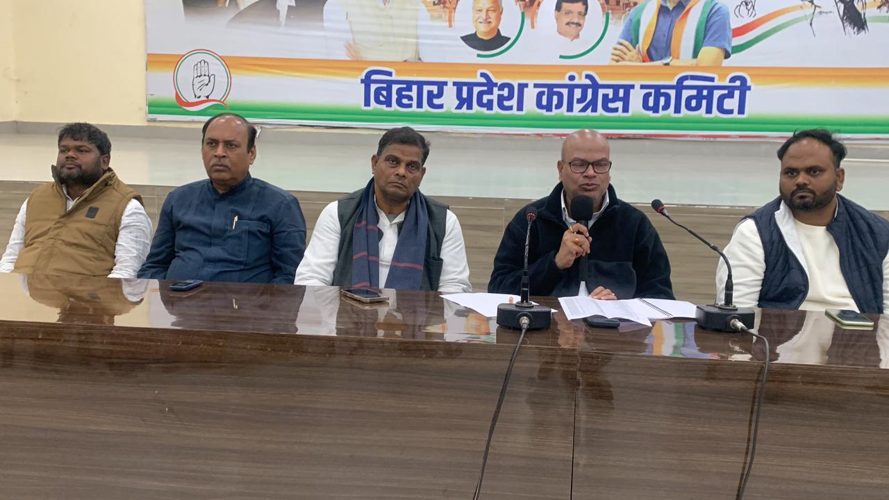 एस आई आर के मुद्दे पर १४ दिसंबर को दिल्ली में आयोजित रैली में शामिल होंगे कांग्रेस कार्यकर्ता: राजेश राम