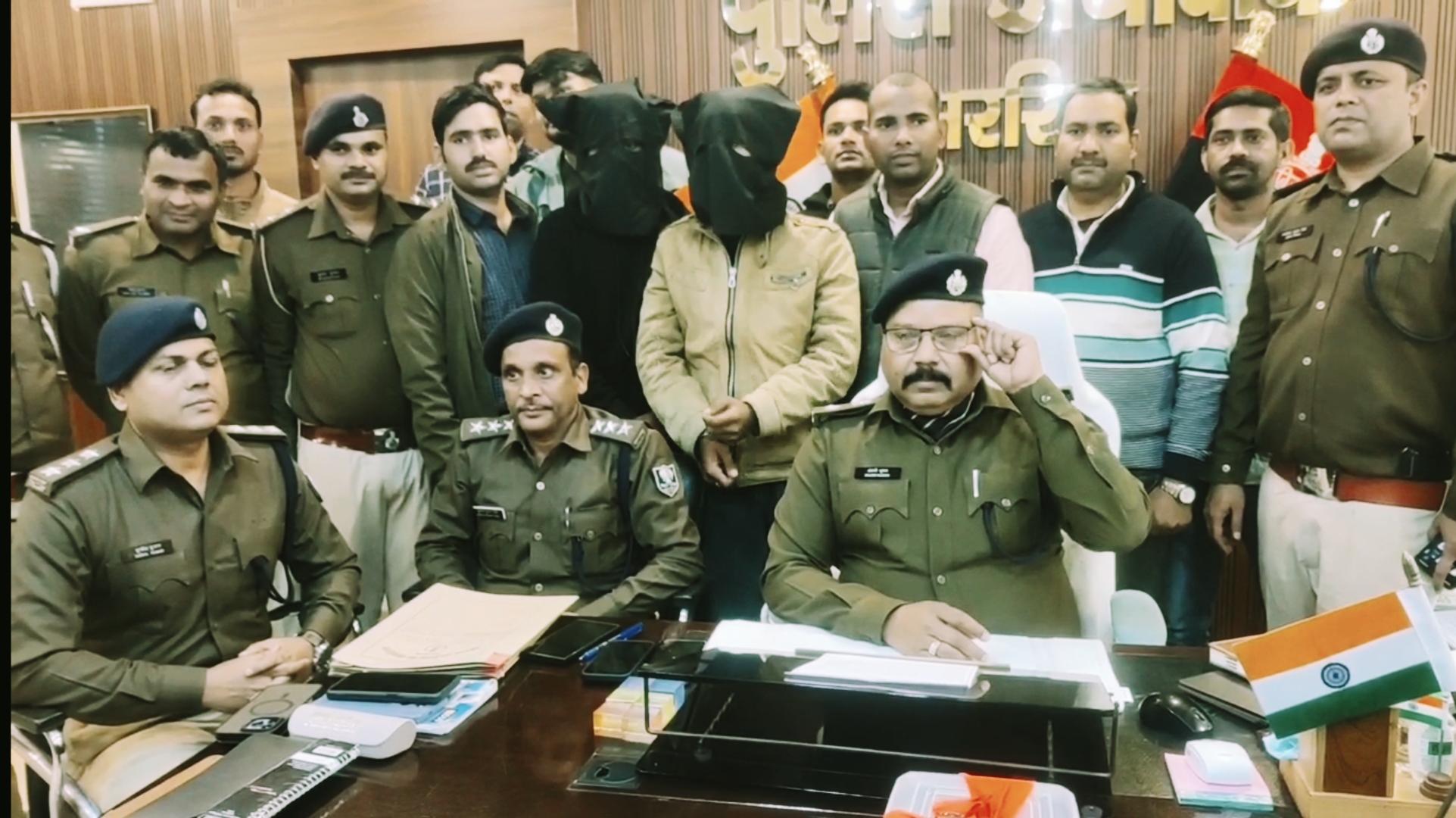 अररिया फोटो:एसपी का पीसी