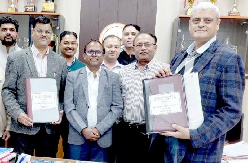 भूमि उपयोग अनुमति अनुबंध (एलयूपीए) हस्ताक्षरित