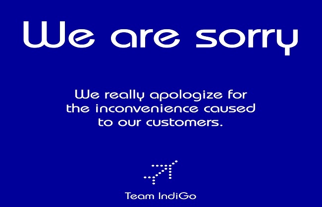 एयरलाइंस ने माफी मांगी एयरलाइंस ने माफी मांगी