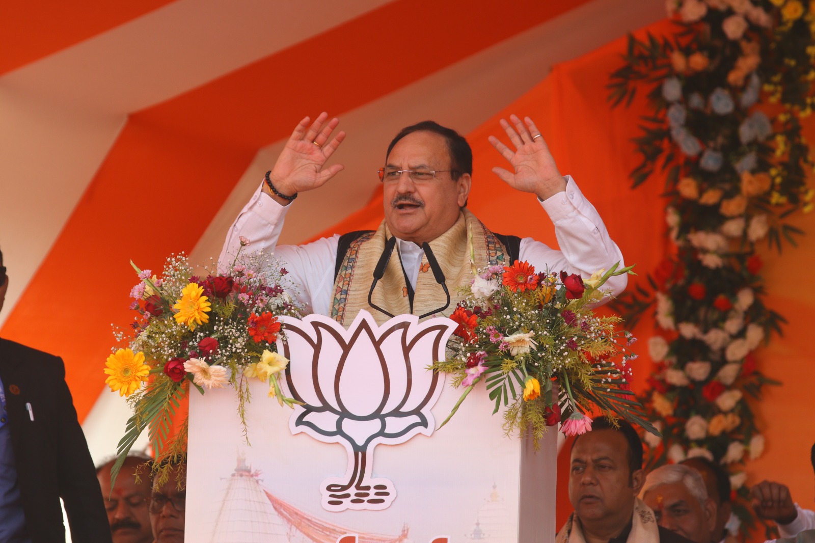 भाजपा के राष्ट्रीय अध्यक्ष जेपी नड्डा