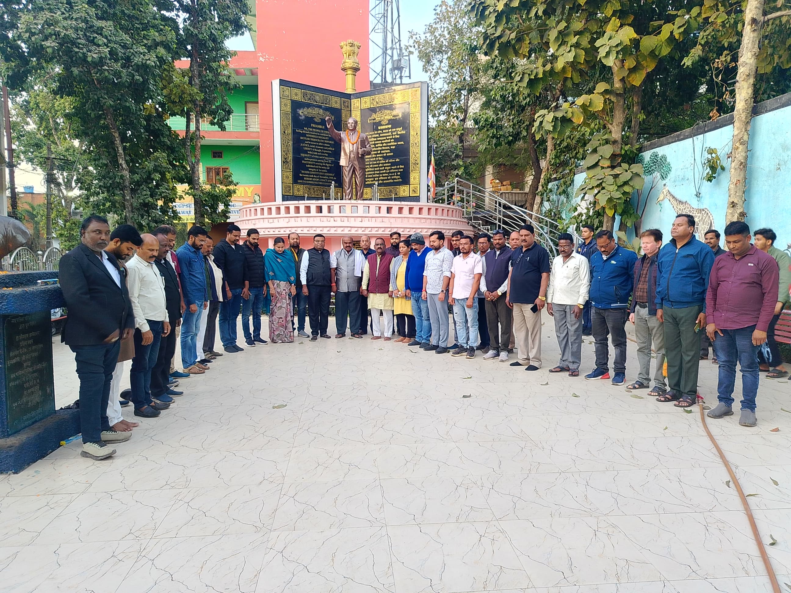 जांजगीर में कांग्रेसजनों ने श्रद्धा के साथ मनाया डॉ. अंबेडकर का महापरिनिर्वाण दिवस जांजगीर में कांग्रेसजनों ने श्रद्धा के साथ मनाया डॉ. अंबेडकर का महापरिनिर्वाण दिवस