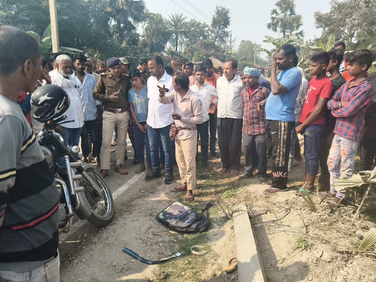 घटना स्थल की तस्वीर