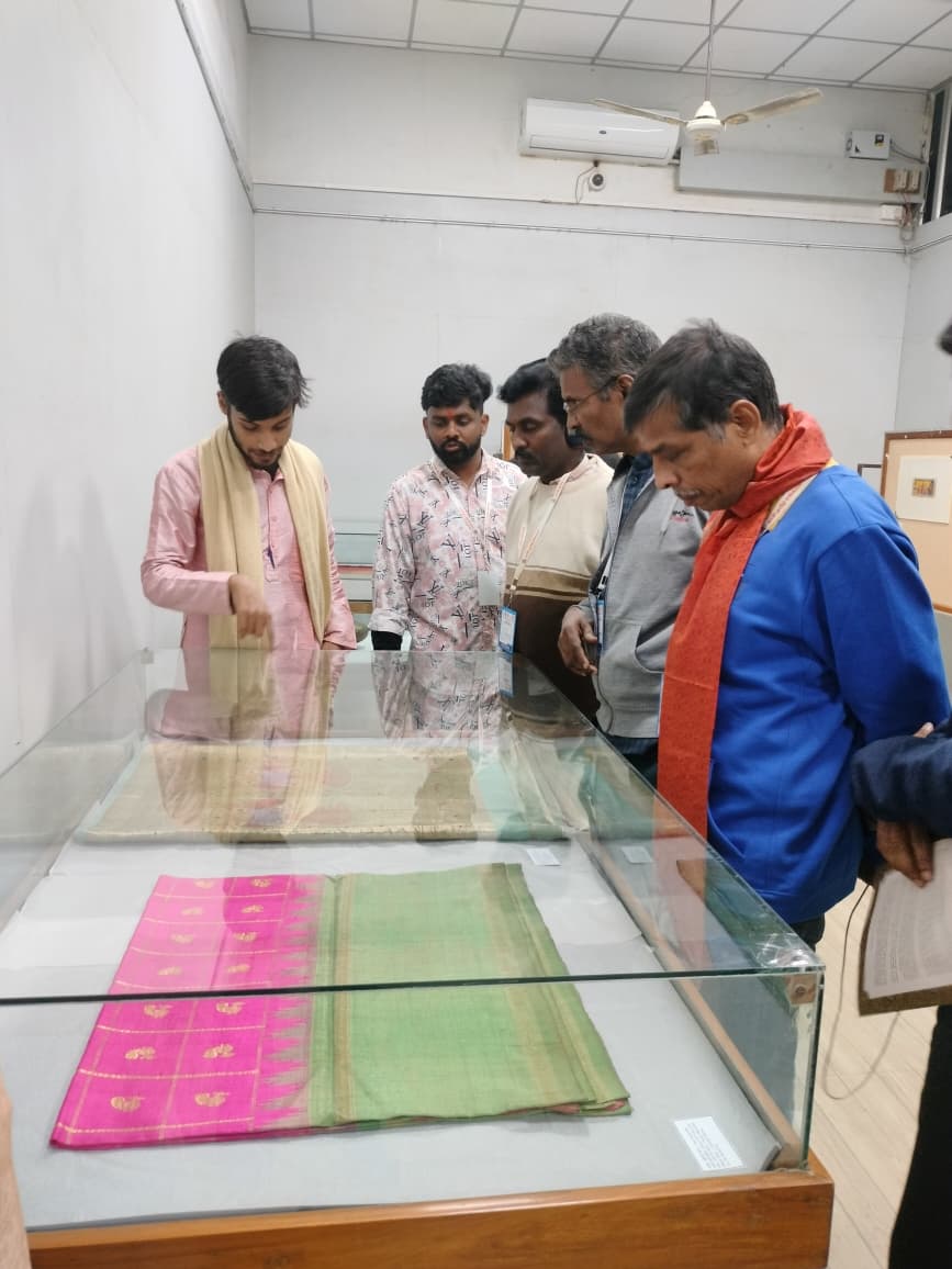 तमिल मेहमान बीएचयू के भारत कला भवन में