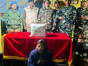 अररिया फोटो:गांजा के साथ गिरफ्तार तस्कर