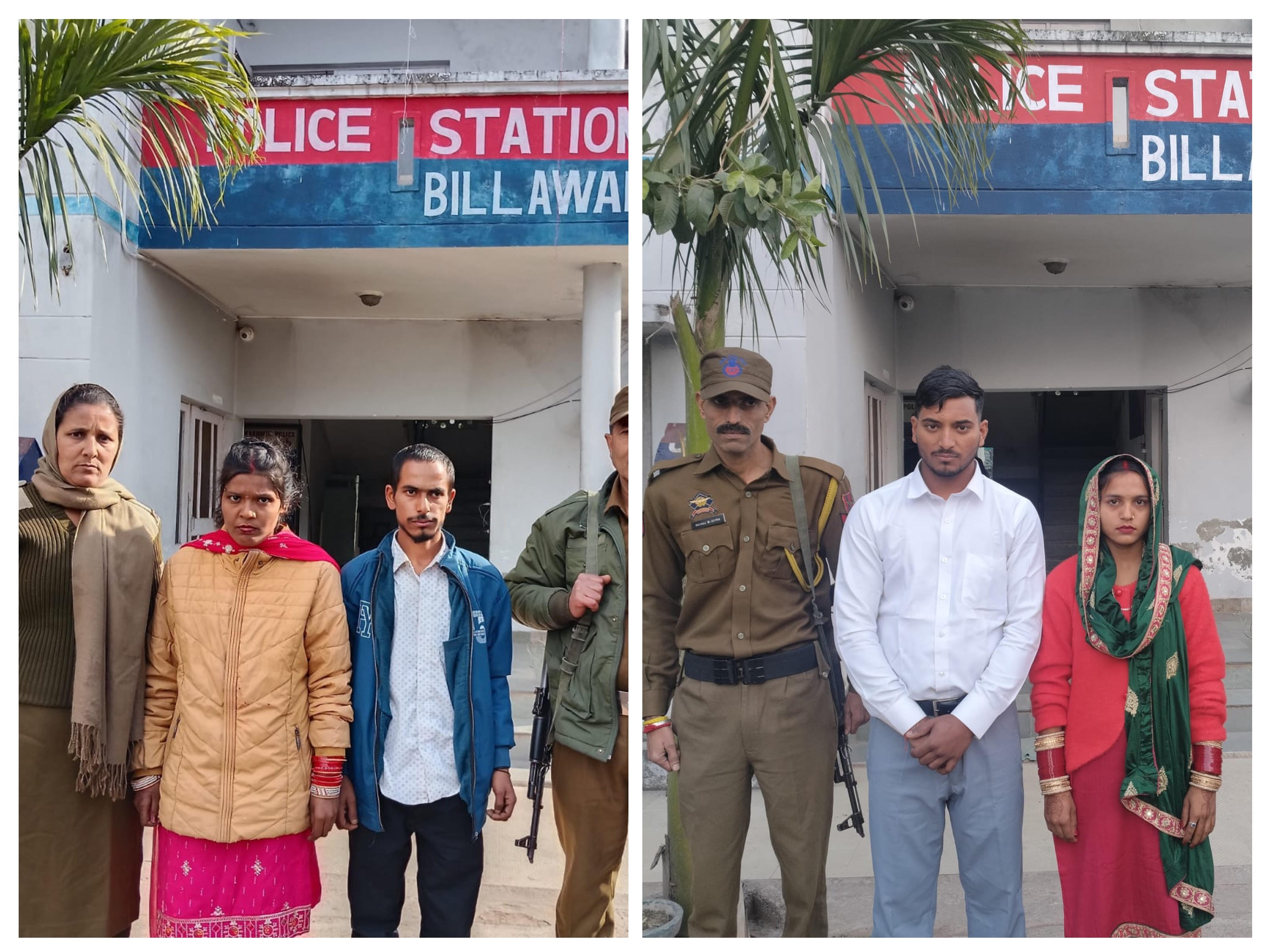 Bilawar police recovered two missing women and handed them over to their families.