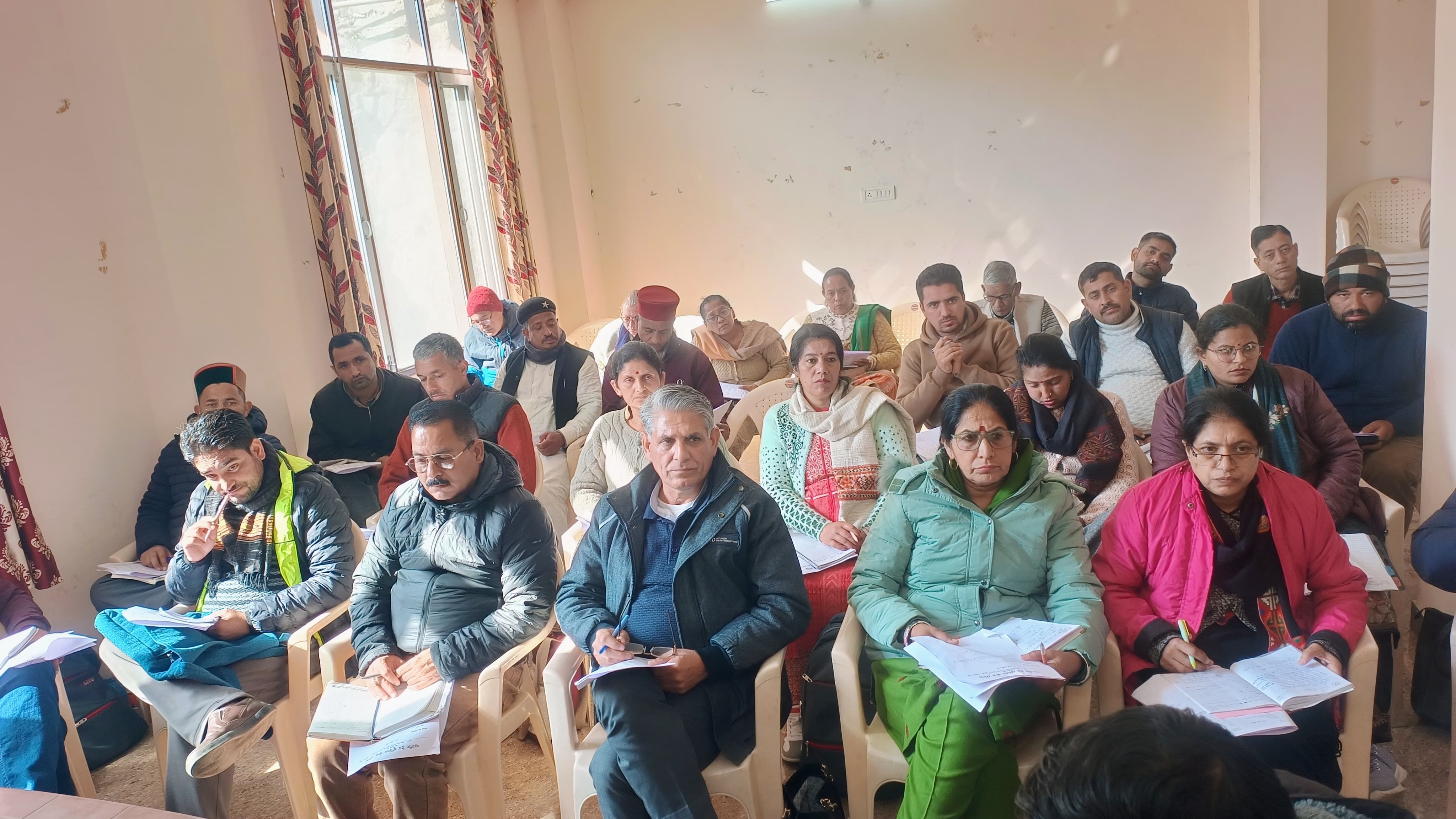 सीटू राज्य कमेटी की बैठक के दौरान प्रतिभागी.