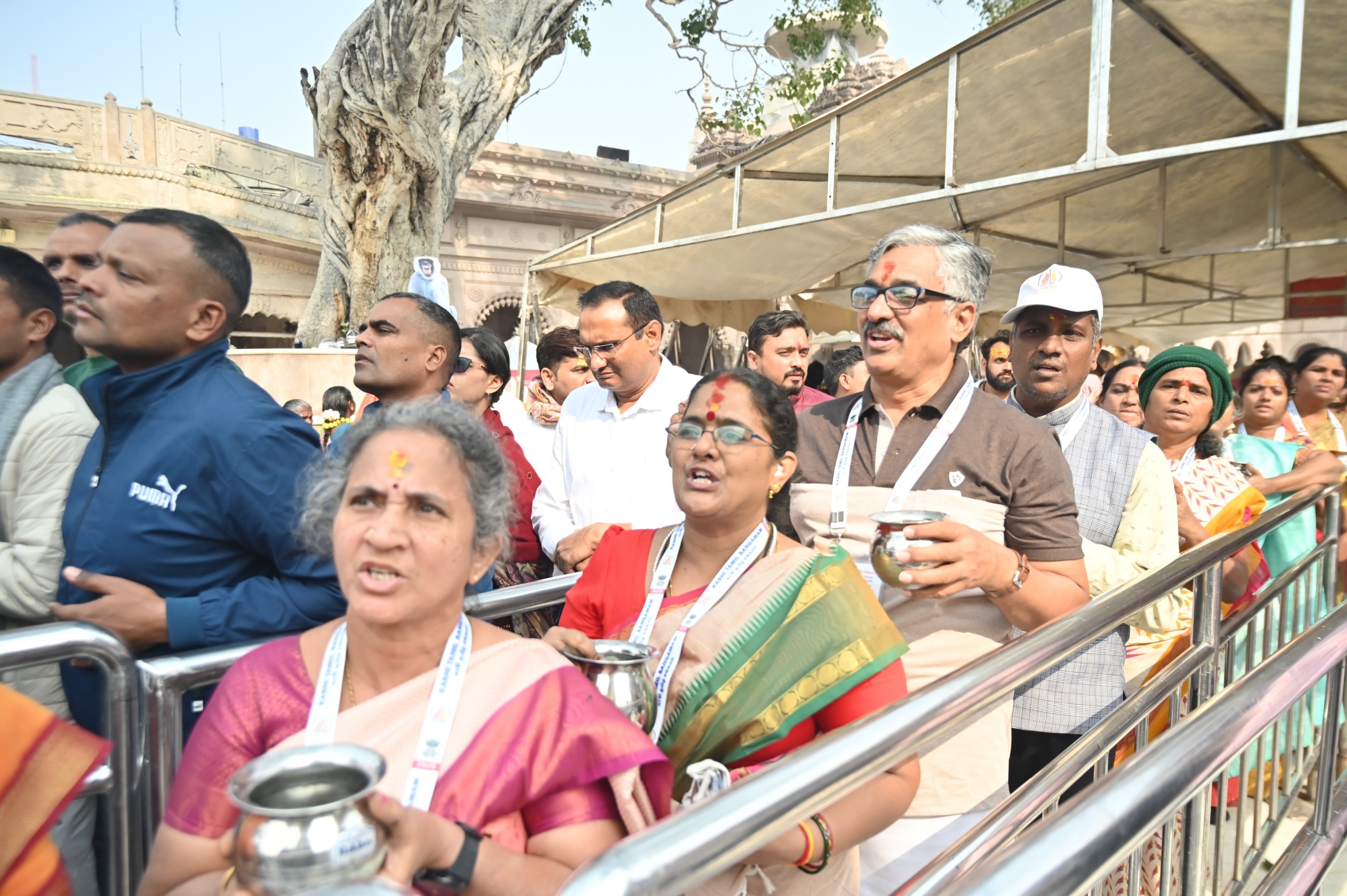 काशी विश्वनाथ धाम में तमिलनाडु से आया चौथा समूह काशी विश्वनाथ धाम में तमिलनाडु से आया चौथा समूह