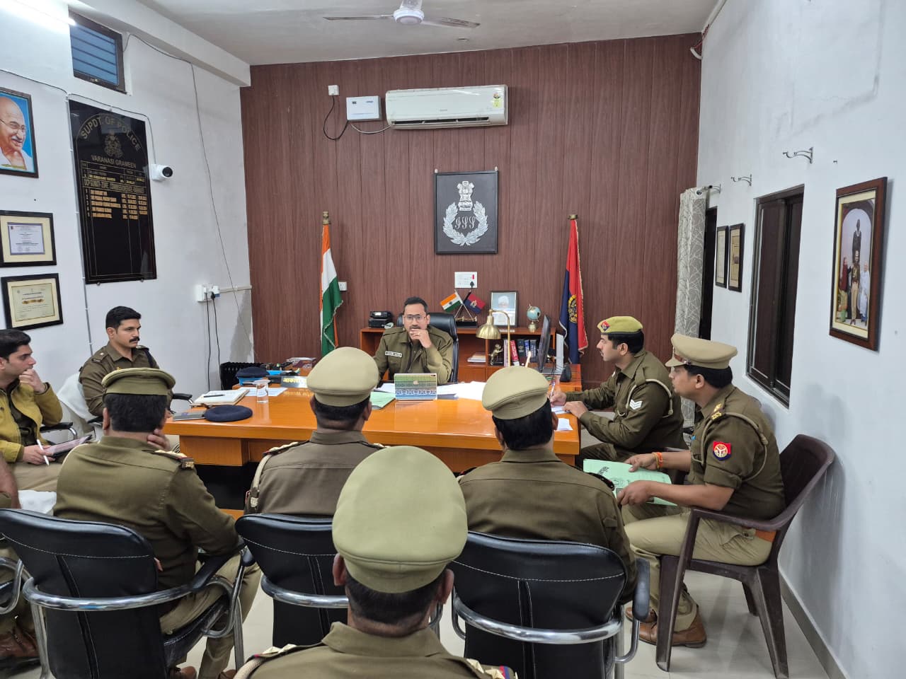 पुलिस उपायुक्त, गोमती ज़ोन की बैठक