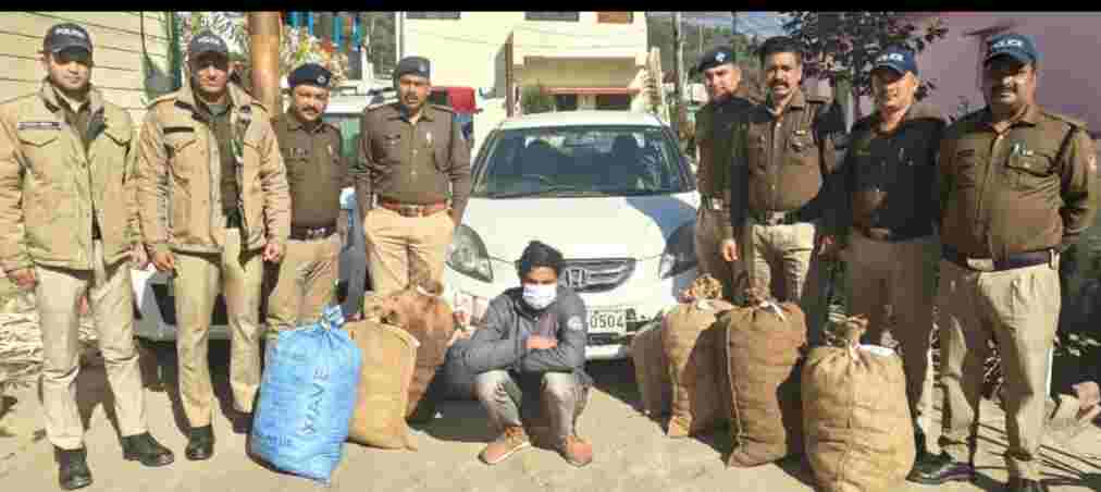 पुलिस गिरफ्त में आरोपित