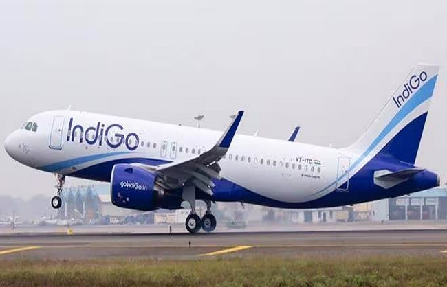 इंडिगो के लाोगो का प्रतीकात्मक चित्र इंडिगो के लाोगो का प्रतीकात्मक चित्र