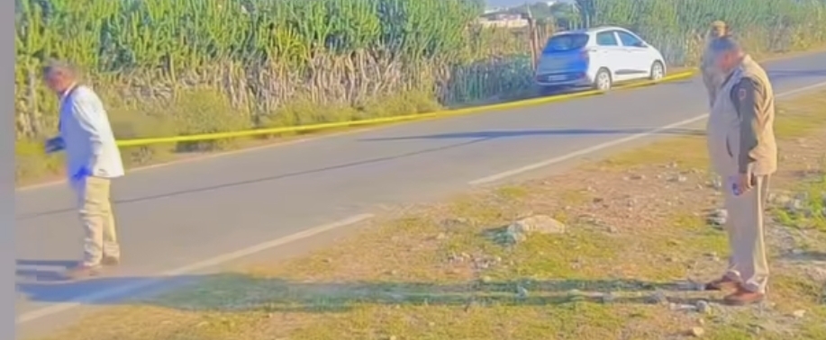 पुलिस वाहन चालक सिपाही को गोली मारी