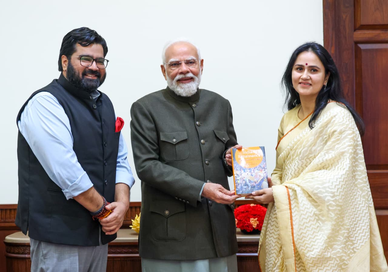 प्रधानमंत्री माेदी से मुलाकात करते कार्तिकेय शर्मा प्रधानमंत्री माेदी से मुलाकात करते कार्तिकेय शर्मा