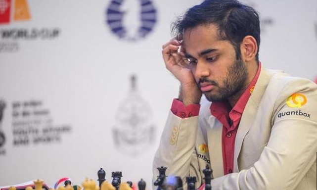 Indian  ग्रैंडमास्टर अर्जुन एरिगैसी