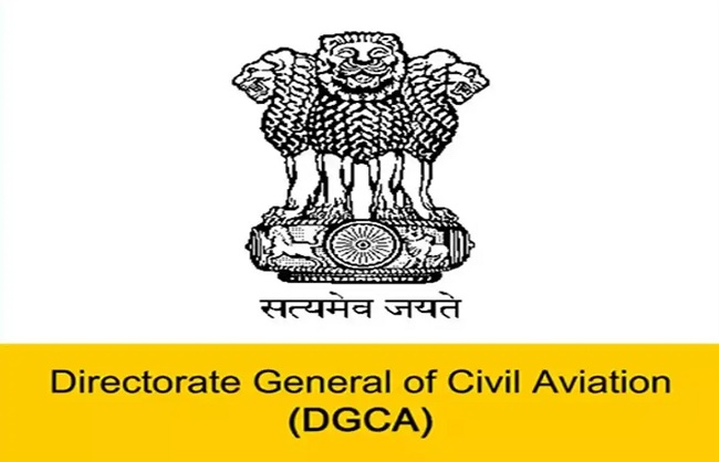 डीजीसीए के लोगो का प्रतीकात्‍मक चित्र