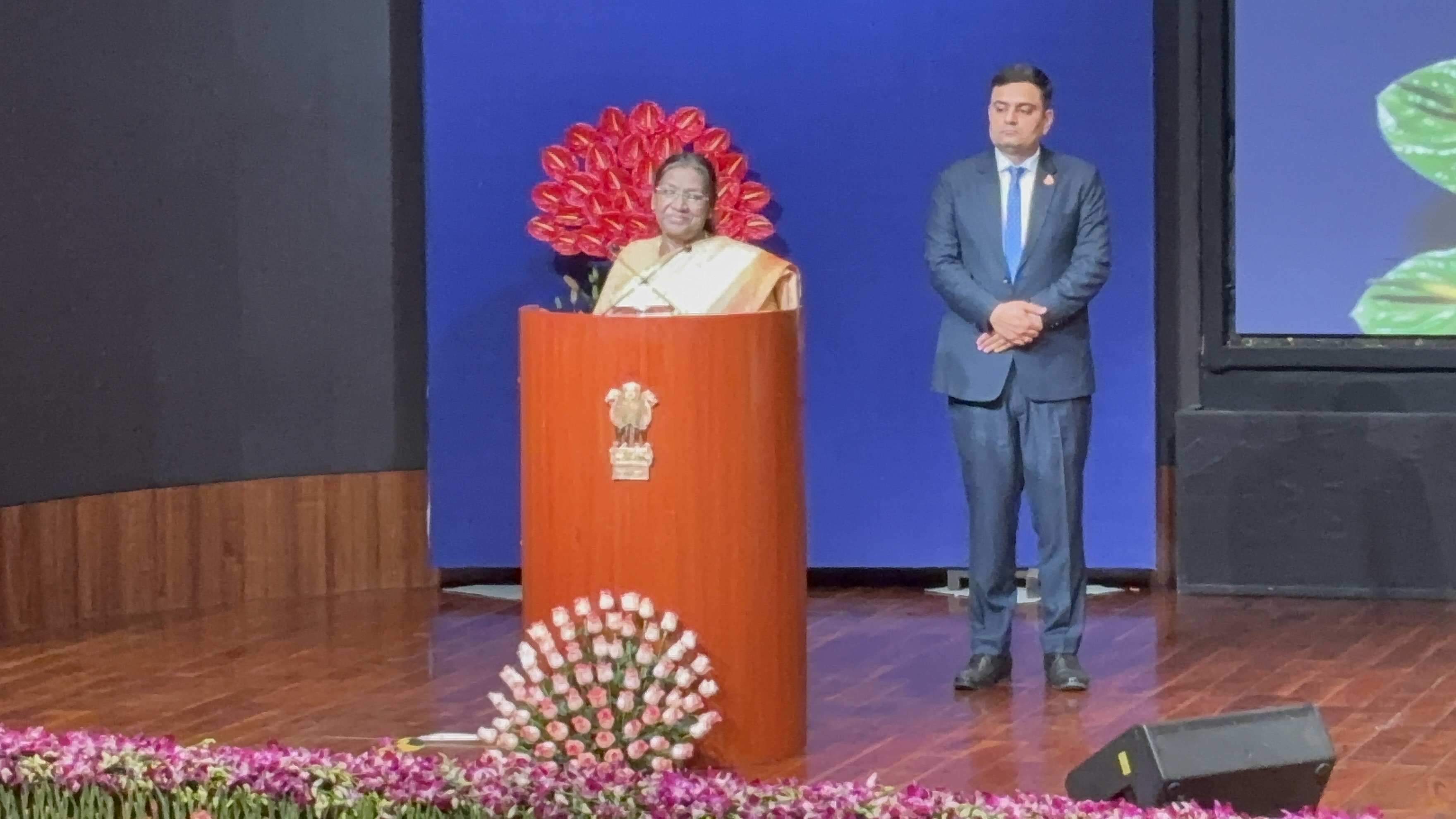 कार्यक्रम में राष्ट्रपति द्रौपदी मुर्मू