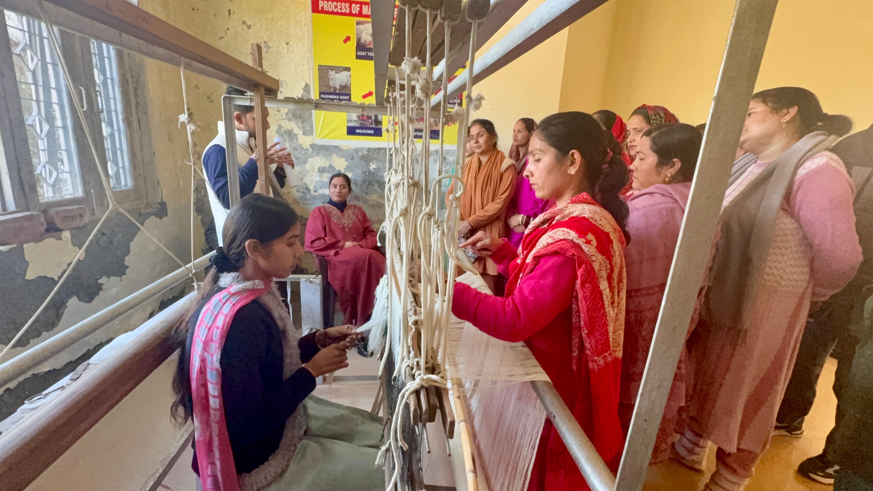 A 3-month short-term training program on woolen fabrics started in Kathua A 3-month short-term training program on woolen fabrics started in Kathua