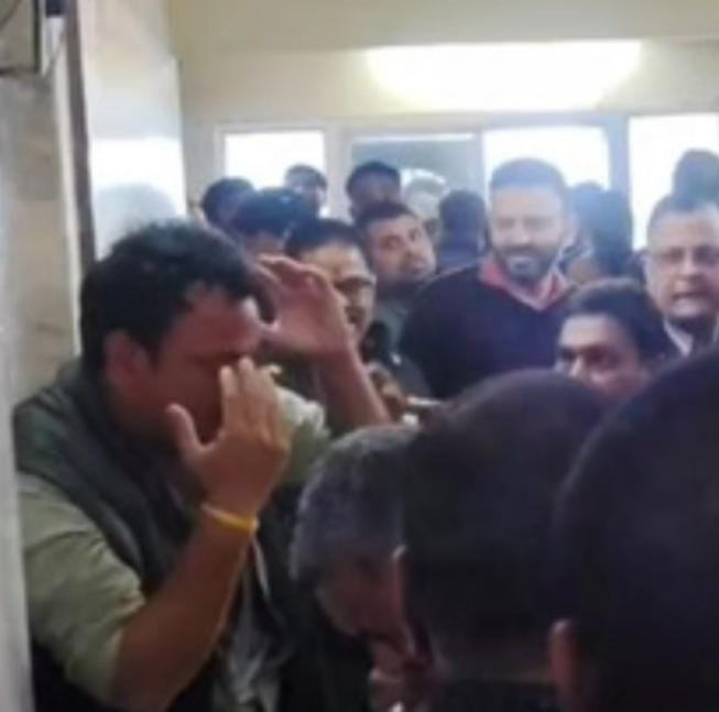 पीडीए कार्यालय में एंटी क्राप्सन टीम पर हुए हमला मामले का छाया चित्र