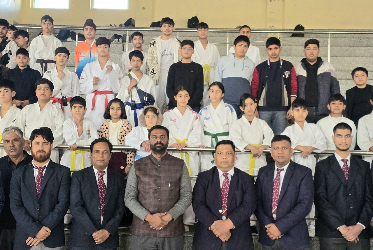 जम्मू में जेके यूटी कराटे चैंपियनशिप संपन्न, 350 खिलाड़ियों ने दिखाया दमखम जम्मू में जेके यूटी कराटे चैंपियनशिप संपन्न, 350 खिलाड़ियों ने दिखाया दमखम