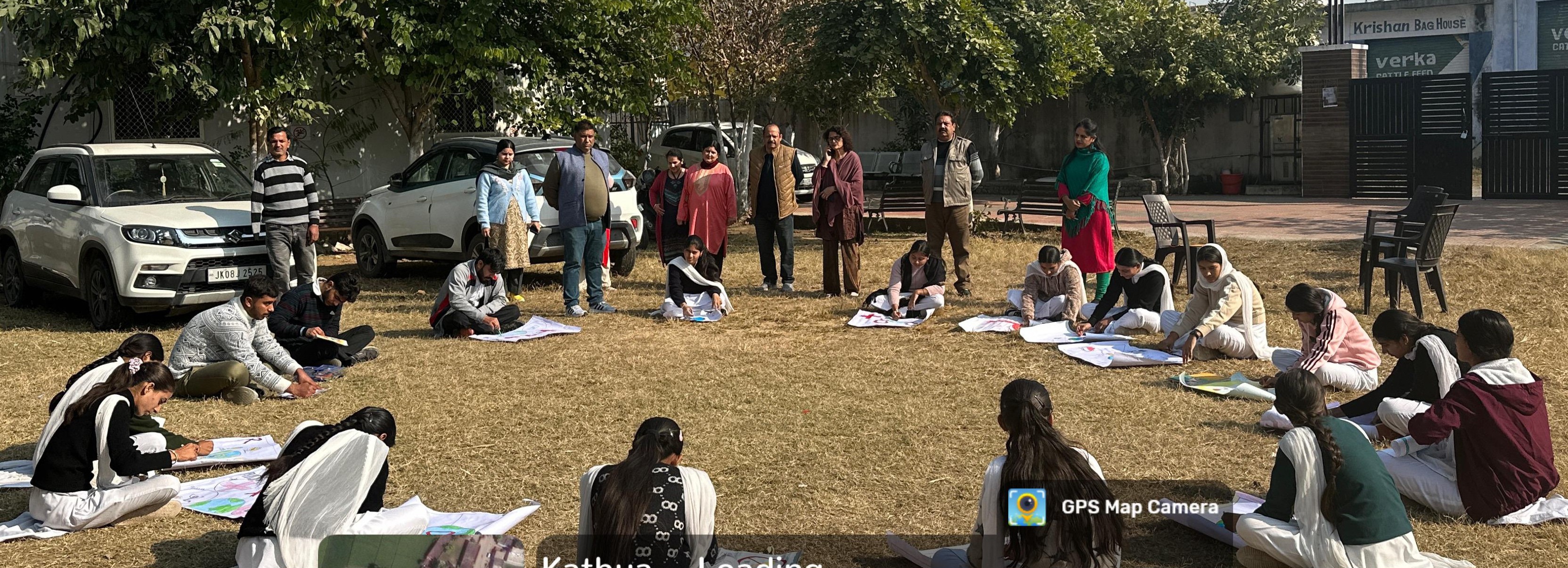 Poster competition on HIV/AIDS awareness organised at GDC Madheen Poster competition on HIV/AIDS awareness organised at GDC Madheen