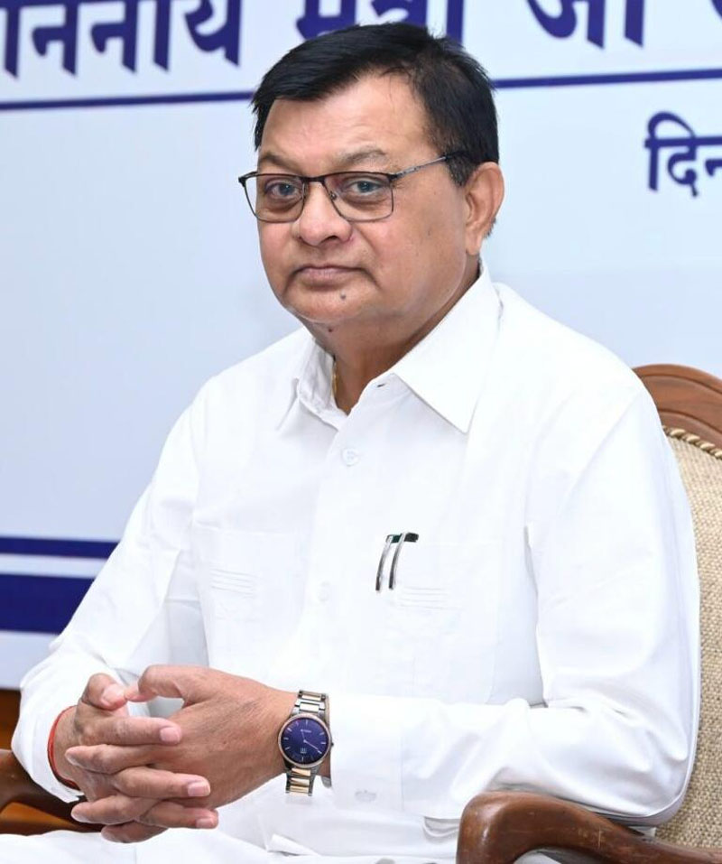 मंत्री लखन लाल देवांगन फाइल फाेटाे