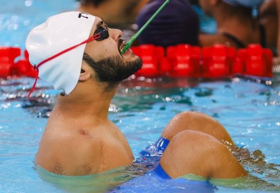 Indian  तैराक अब्दुल कादिर इंदौरी