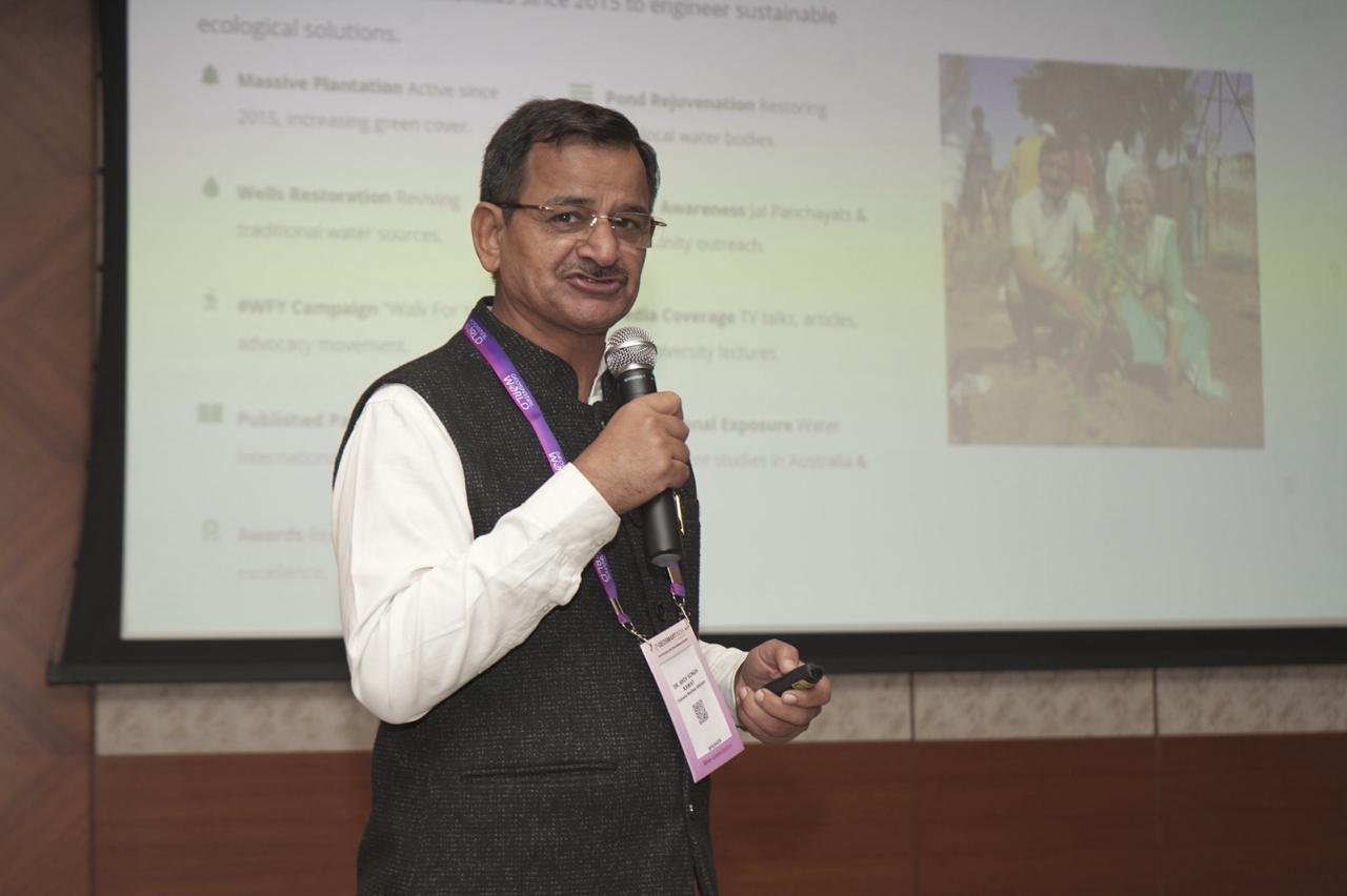 वॉक फॉर यमुना अभियान के अनुभव साझा, जियो स्मार्ट इंडिया समिट में प्रस्तुत किया रणनीतिक रोडमैप