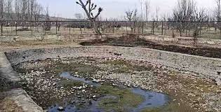 पुलवामा के नेवा इलाके में ऐतिहासिक बुलबुल नाग झरना लगातार दूसरे साल सूखा पुलवामा के नेवा इलाके में ऐतिहासिक बुलबुल नाग झरना लगातार दूसरे साल सूखा