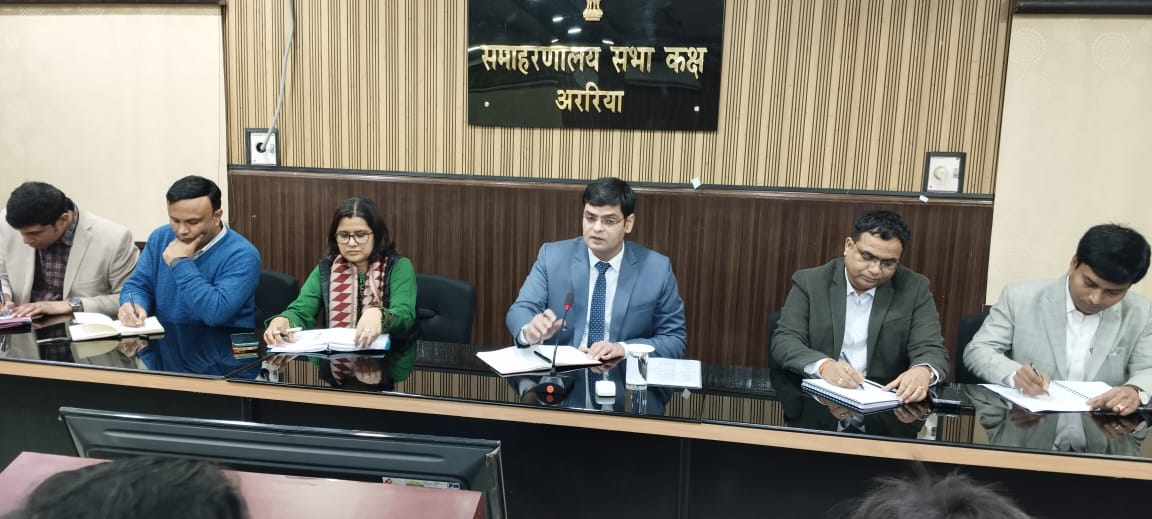 अररिया फोटो:बैठक