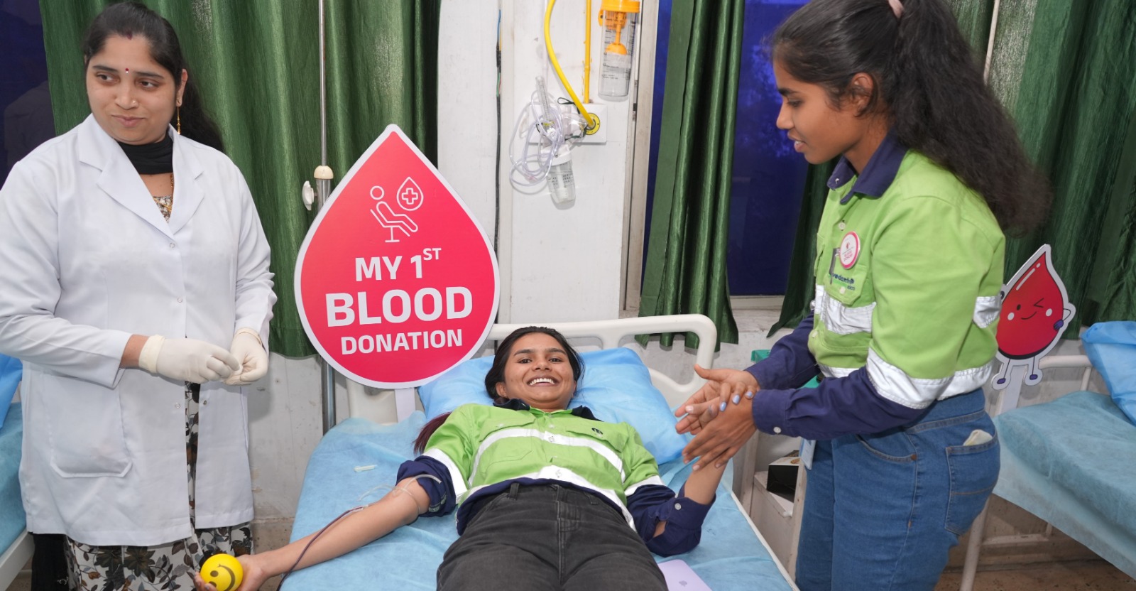 बालको ने मेगा रक्तदान शिविर का किया सफल आयोजन