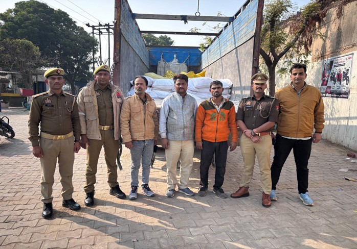 गिरफ्तार अभियुक्त