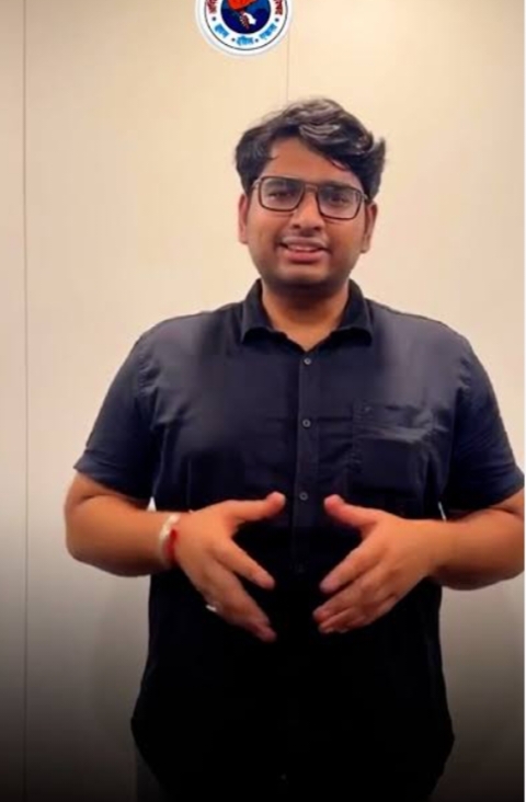 अखिल Indian  विद्यार्थी परिषद (अभाविप) के दिल्ली प्रदेश मंत्री सार्थक शर्मा (फाइल फोटो).