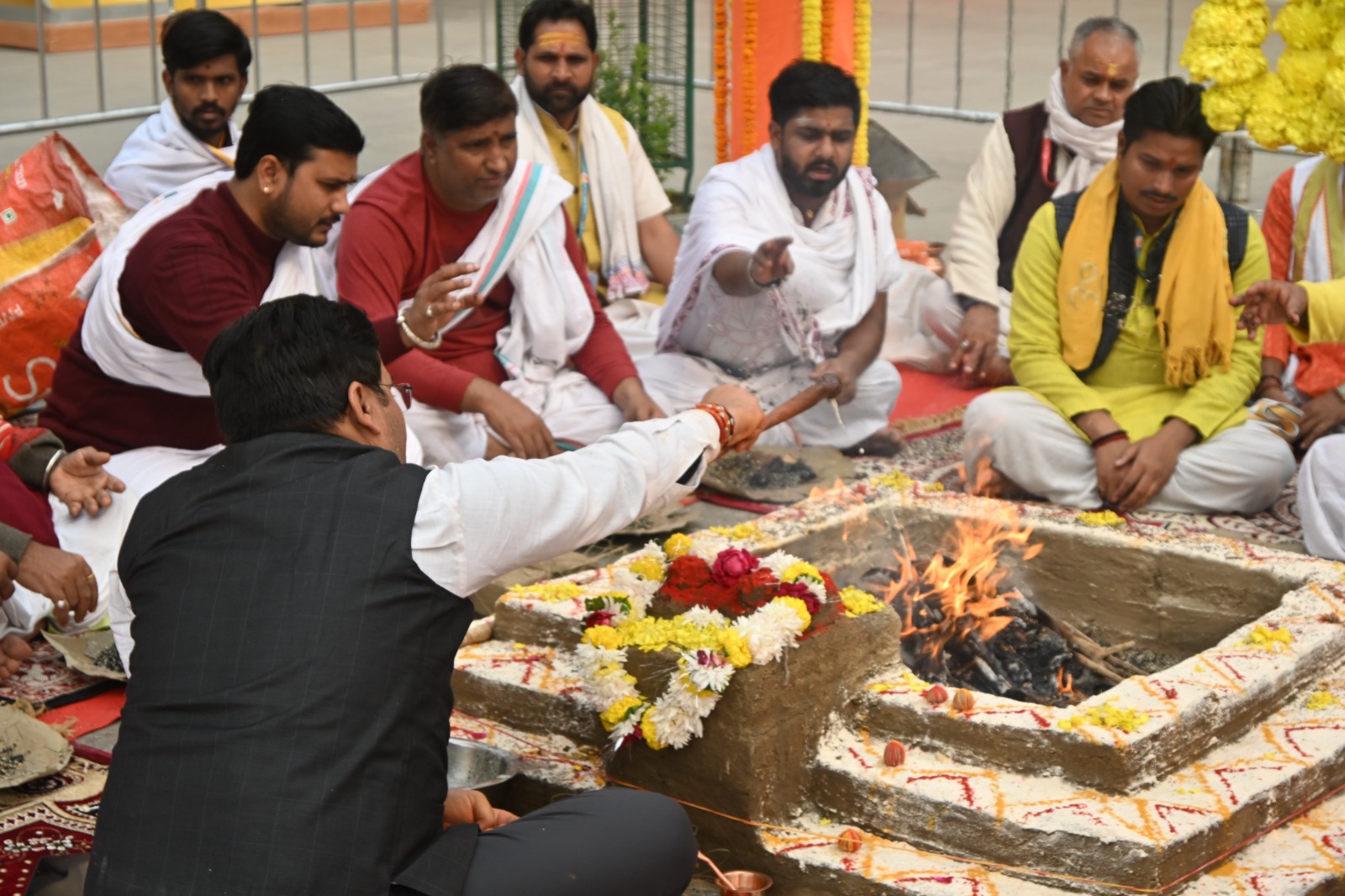 काशी विश्वनाथ धाम में विशेष धार्मिक अनुष्ठान काशी विश्वनाथ धाम में विशेष धार्मिक अनुष्ठान