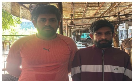 सीएसटी टीम ने किया दस -दस हजार रुपए के दो इनामी बदमाशों को गिरफ्तार