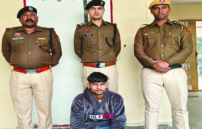 सोनीपत: महिला की हत्या के आरोप में गिरफ्तार आरोपी सोनीपत: महिला की हत्या के आरोप में गिरफ्तार आरोपी