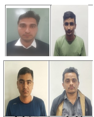 तीन ट्रेनी सब-इंस्पेक्टर और डमी कैंडिडेट ग्राम विकास अधिकारी गिरफ्तार