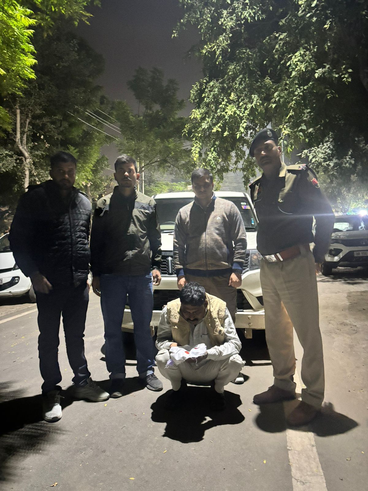 पकड़ा गया हेरोइन तस्कर।