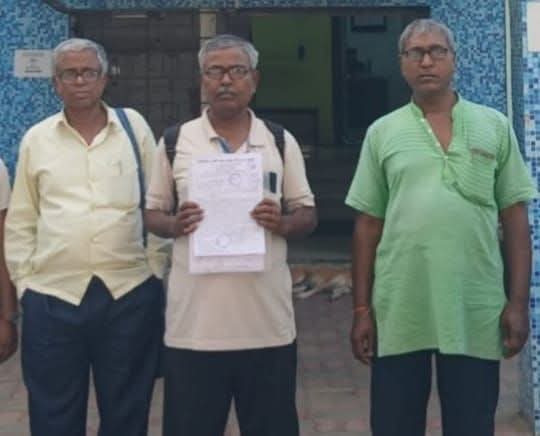 तमलुक में सिंचाई व प्रशासनिक दफ्तरों में ज्ञापन