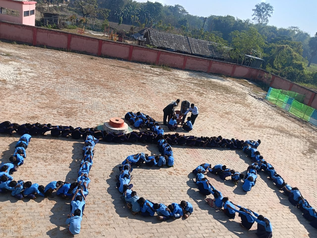 अररिया फोटो: मानव श्रृंखला