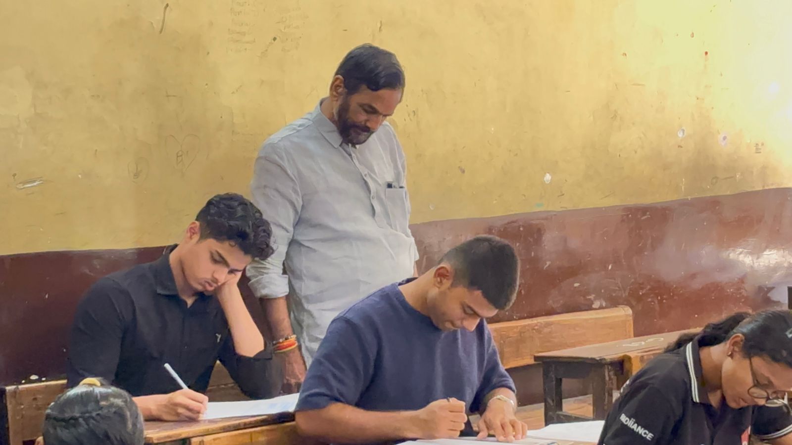 Practice exam booster students morale