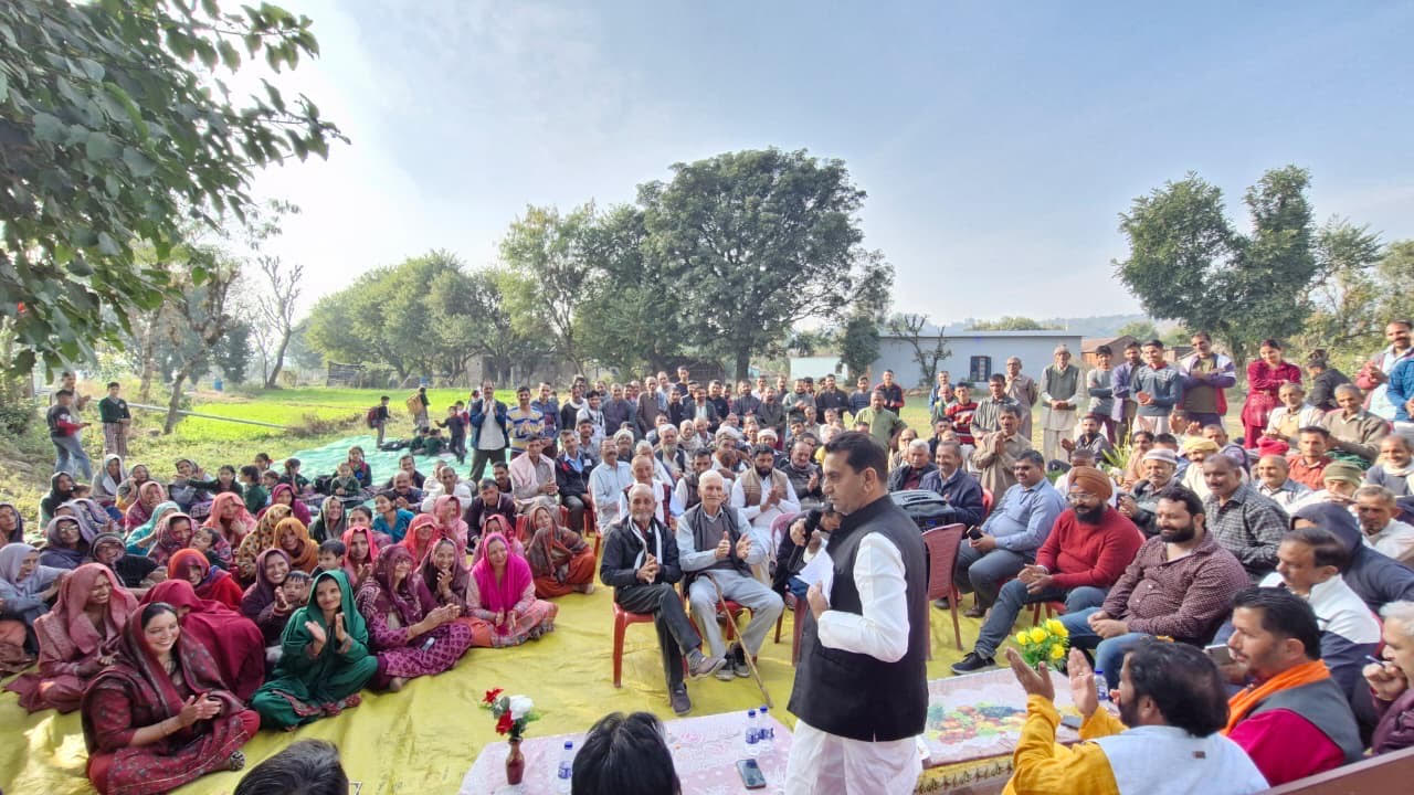 Jasrotia inaugurated the newly constructed playground in Juthana, said that playgrounds create a healthy, disciplined and self-confident generation.