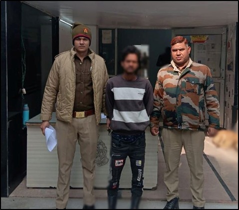 दो वर्ष पूर्व गैंगस्टर एक्ट के मामले में आरोपित भूरा उर्फ पाशा उर्फ सुहेल पुलिस गिरफ्त में।