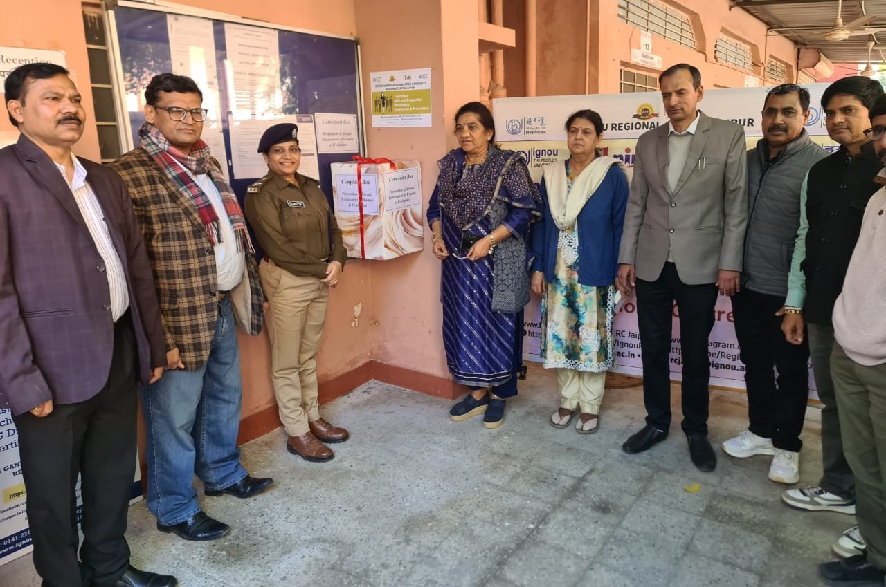 Rajasthan पुलिस ने इग्नू में कर्मचारियों को सिखाए पॉश एक्ट के गुर