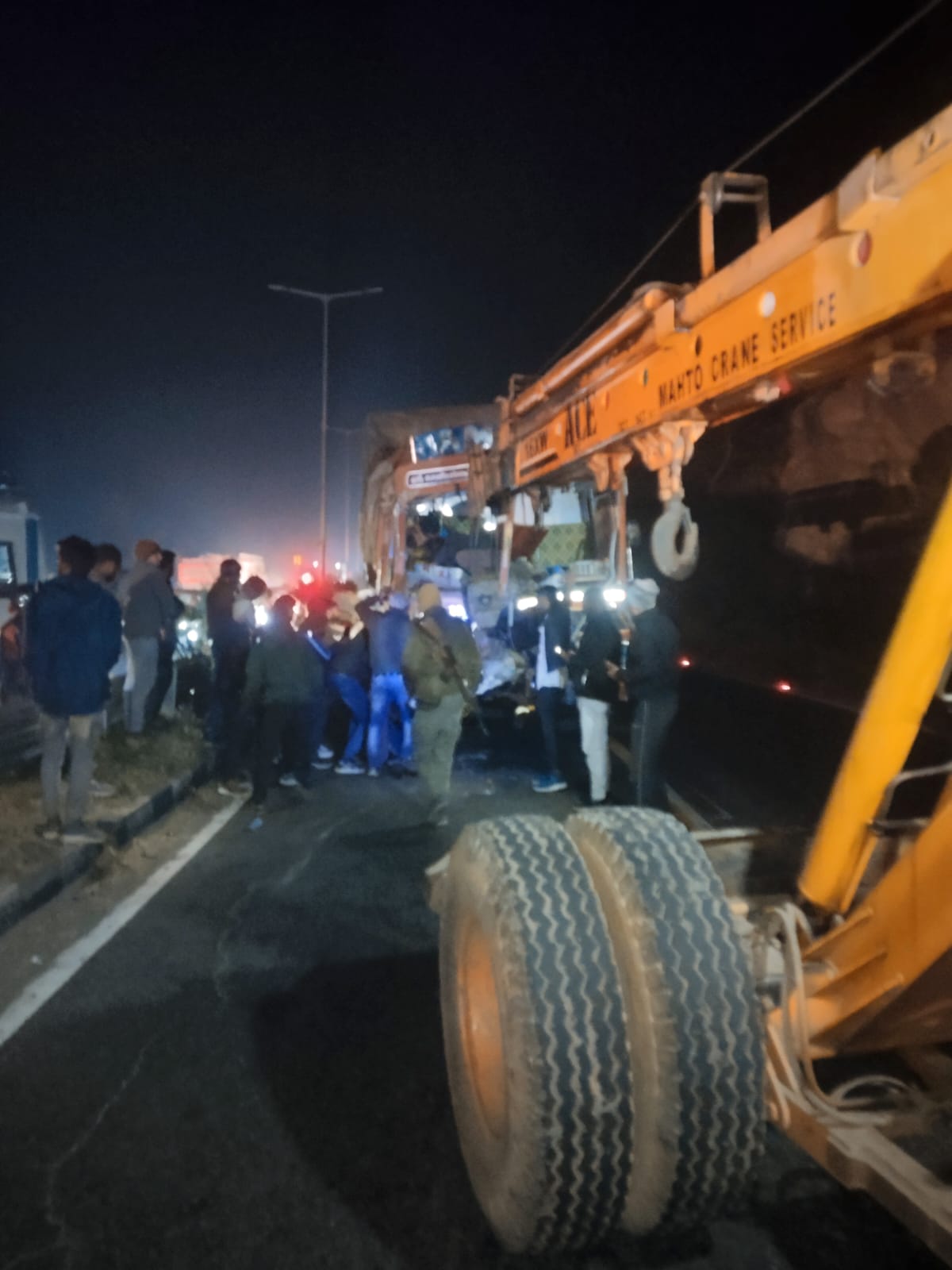 दुर्घटना स्थल दुर्घटना स्थल