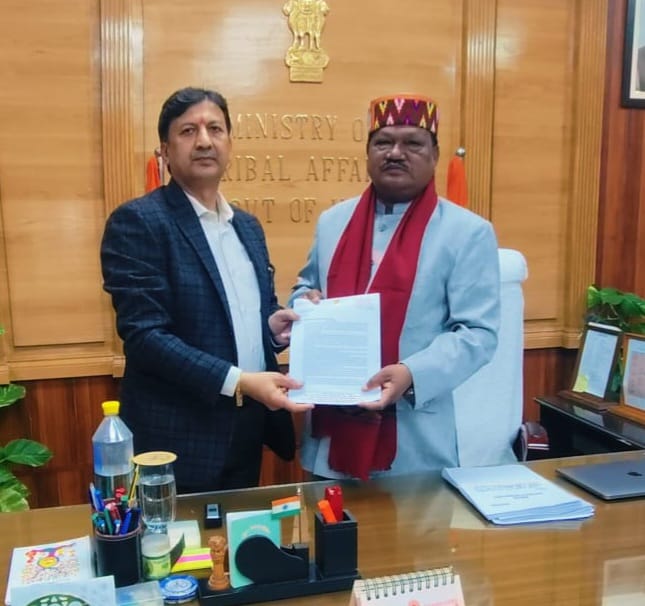 डॉक्टर सिकंदर की केंद्रीय मंत्री से मुलाकात डॉक्टर सिकंदर की केंद्रीय मंत्री से मुलाकात