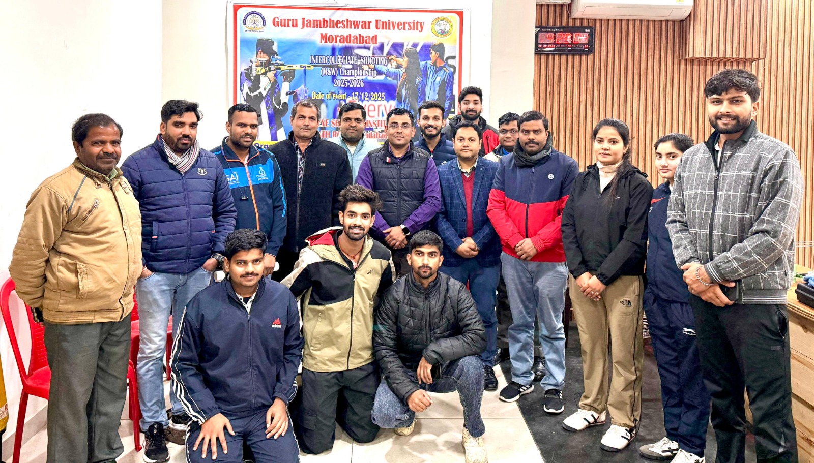 हिन्दू कालेज में अंतरमहाविद्यालयी शूटिंग चैंपियनशिप एवं ट्रायल्स का सफल आयोजन हिन्दू कालेज में अंतरमहाविद्यालयी शूटिंग चैंपियनशिप एवं ट्रायल्स का सफल आयोजन
