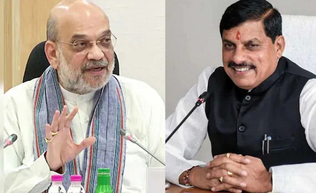 अमित शाह और मोहन यादव (फाइल फोटो)