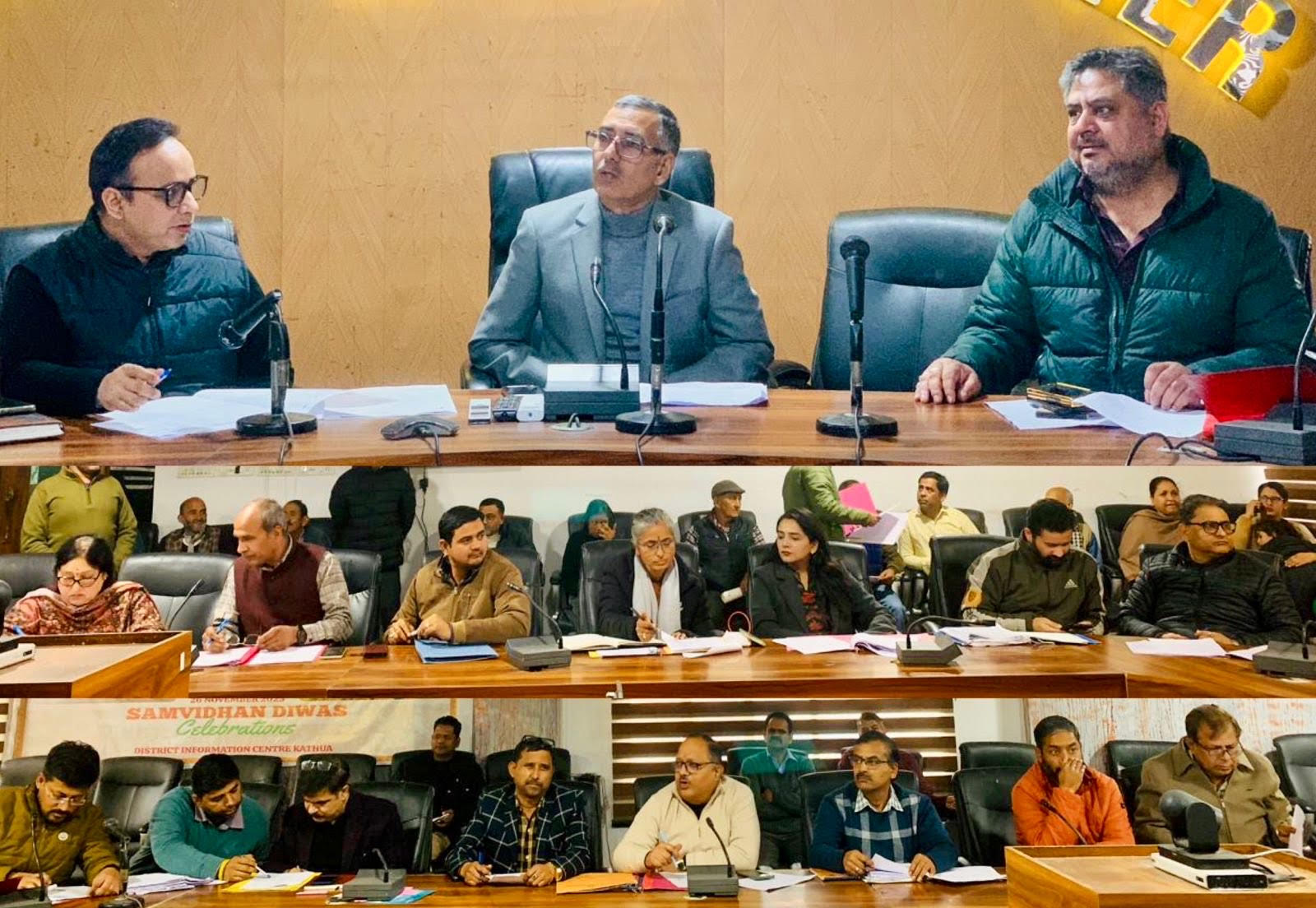 The DC approved 27 cases of buildings used by various departments in the rent fixation committee meeting.