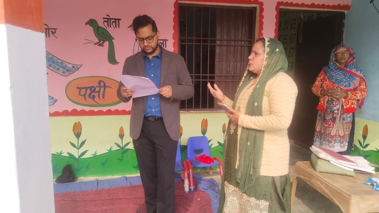 -केंद्र पर उपलब्ध व्यवस्थाओं, साफ-सफाई, पोषण आहार की गुणवत्ता तथा रिकॉर्ड संधारण की गहनता से की जांच -केंद्र पर उपलब्ध व्यवस्थाओं, साफ-सफाई, पोषण आहार की गुणवत्ता तथा रिकॉर्ड संधारण की गहनता से की जांच